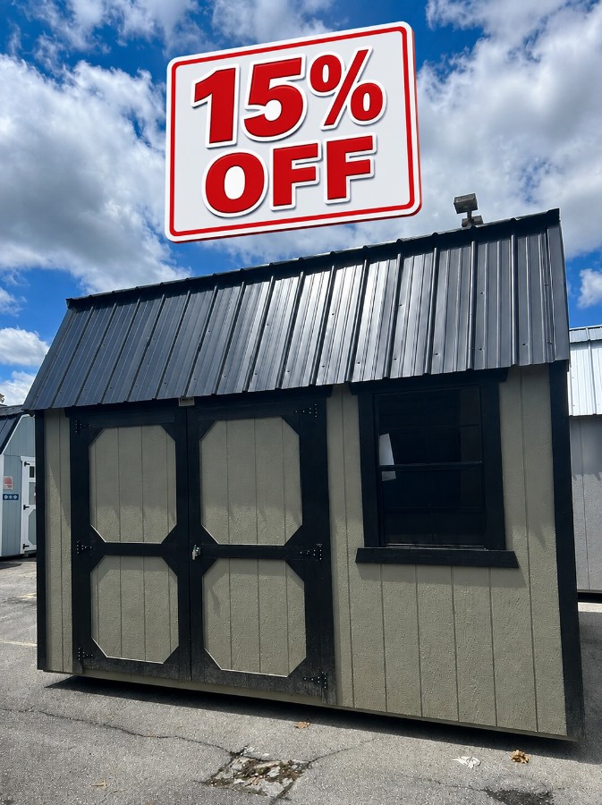 #13 Lofted Barn - 10 X 12 - Special Price ($3,884.50 or as low as $132.13 / Month)